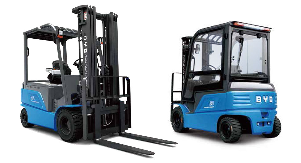 dupla-elevacao-byd-empilhador-eletrico-4-rodas-ecb-20-25-35